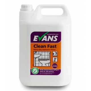 Detergent dezinfectant pentru toalete Clean Fast, Evans 5 L