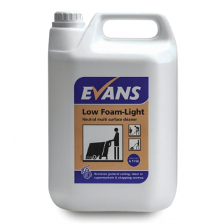 Detergent spumare redusa pentru pardoseli Low Foam Light - Evans 5 L 
